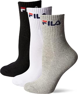 Tripack Meia Cano Médio, FILA, adulto-unissex