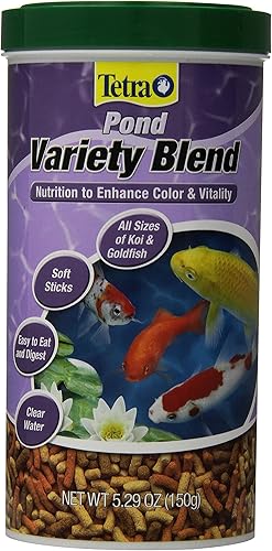 Tetra Pond 16455 Variedad de alimentos mezclados, 5.29 onzas, 1 litro