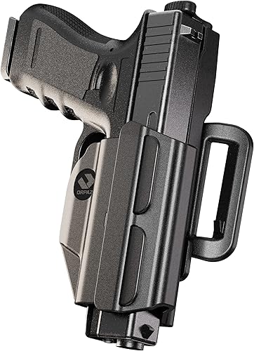 Miniatura 10 de Orpaz T41 - Funda ajustable y modular CZ 75 compatible con soporte OWB CZ 75 con óptica, unisex, asegurará tu pistola con una apariencia táctica