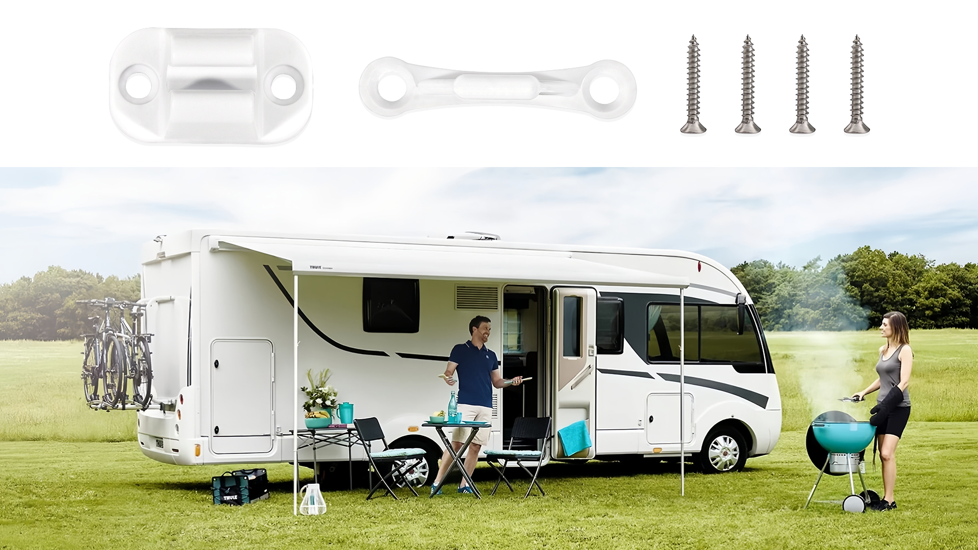 Plaque De Phare Tête De Fourche Bleue Master - Pour Moto Cross Et Enduro - Pièce Générique