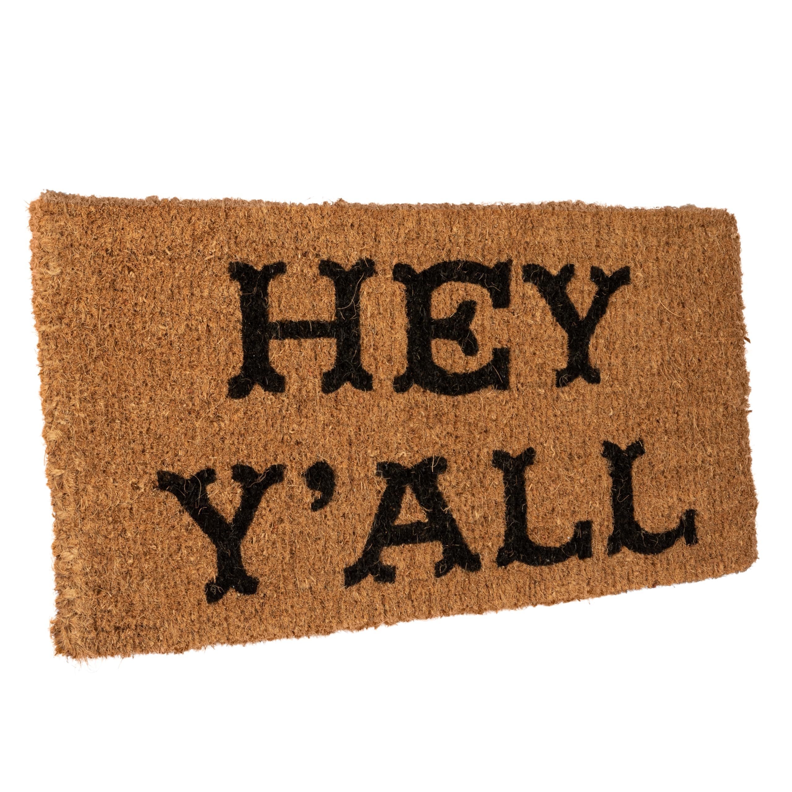 Creative Co-op Natural Coir Doormat