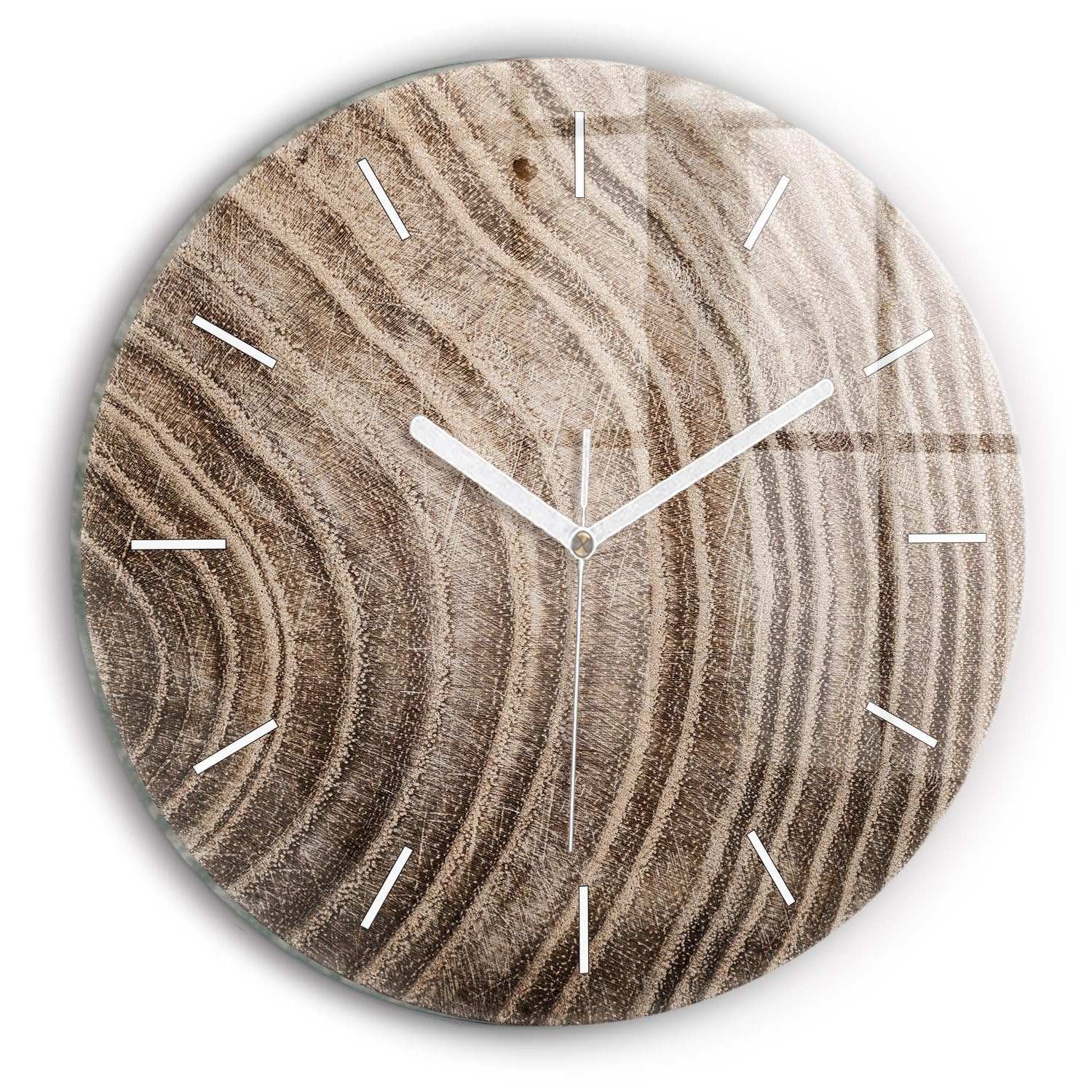 Horloge en Verre Wallfluent : Créez un Cocon de Sérénité Élégant chez Vous