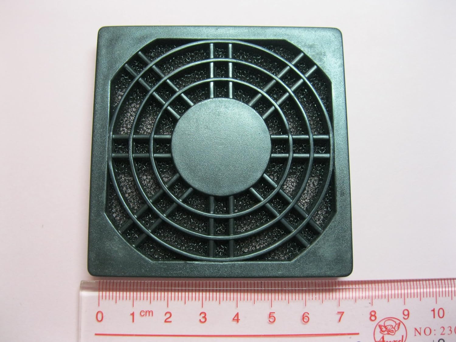 25 pcs Black Dustproof Dust Filter Used for 70x70mm DC Fan 70mm 7cm Skywalking