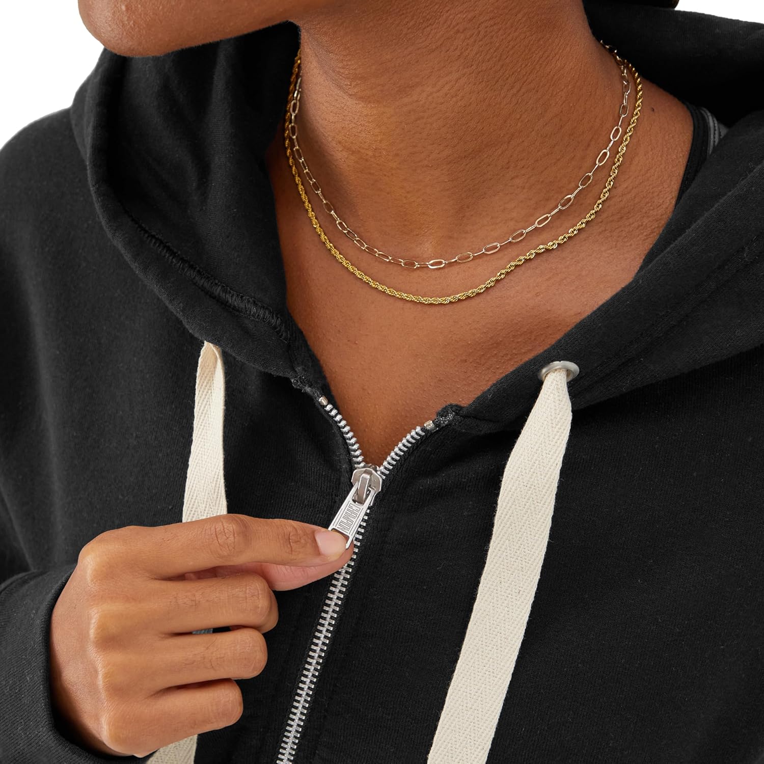 Champion Women's Sweatshirt, Vintage Wash Hoodie, Zip-up Hoodie With Vintage Wash for Women - Image 4