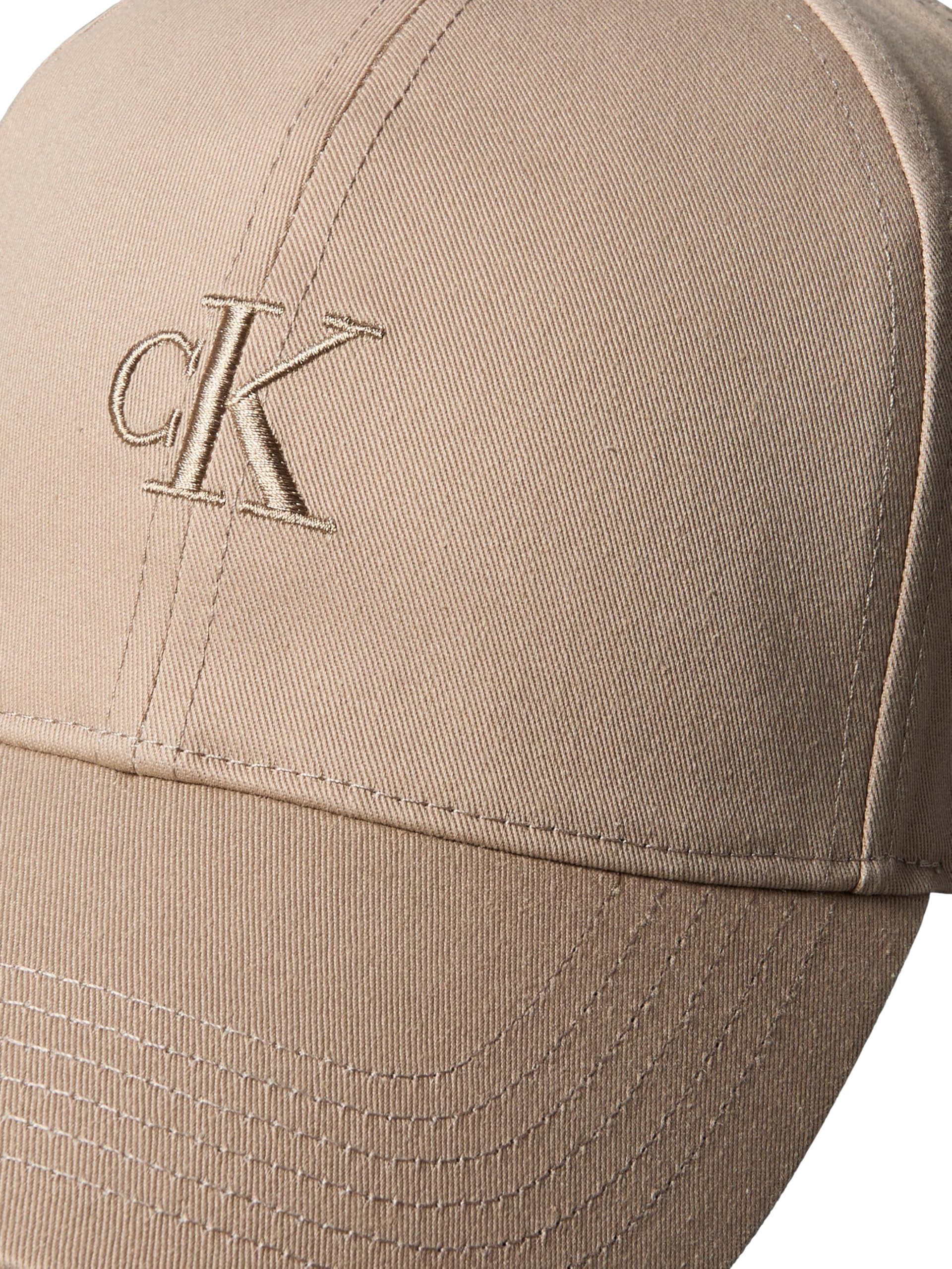 Calvin Klein Monogram Embroidery Baseball Cap Lv04k5024g - Tapa Mujer