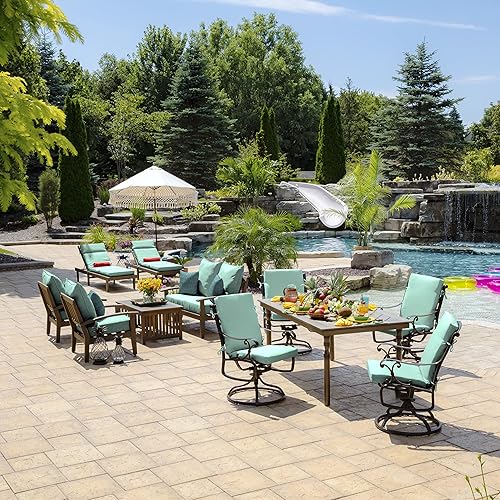 Miniatura 7 de Arden Selections Cojín para tumbona exterior 72 x 21, Aqua Leala