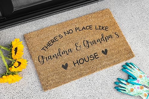 Miniatura 4 de Tapete personalizable con texto en inglés "There No Place Like Grandma and Grandpa's House", regalo personalizable para el día del abuelo para