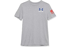 Boys UA New Freedom Flag Graphic SS T-Shirt