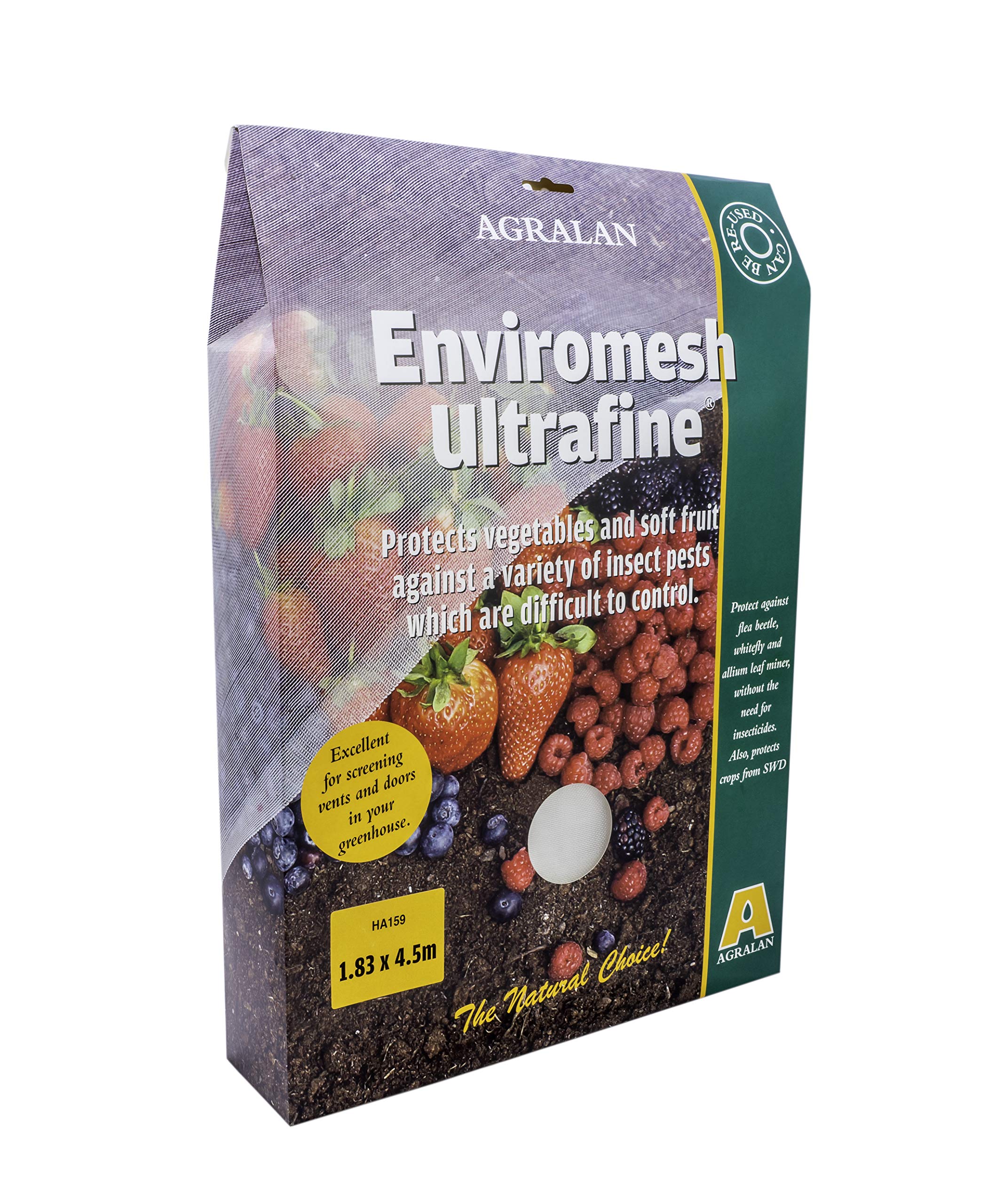 Agralan Enviromesh Ultrafine 1.83M X 4.5M Insect Netting from B&Q