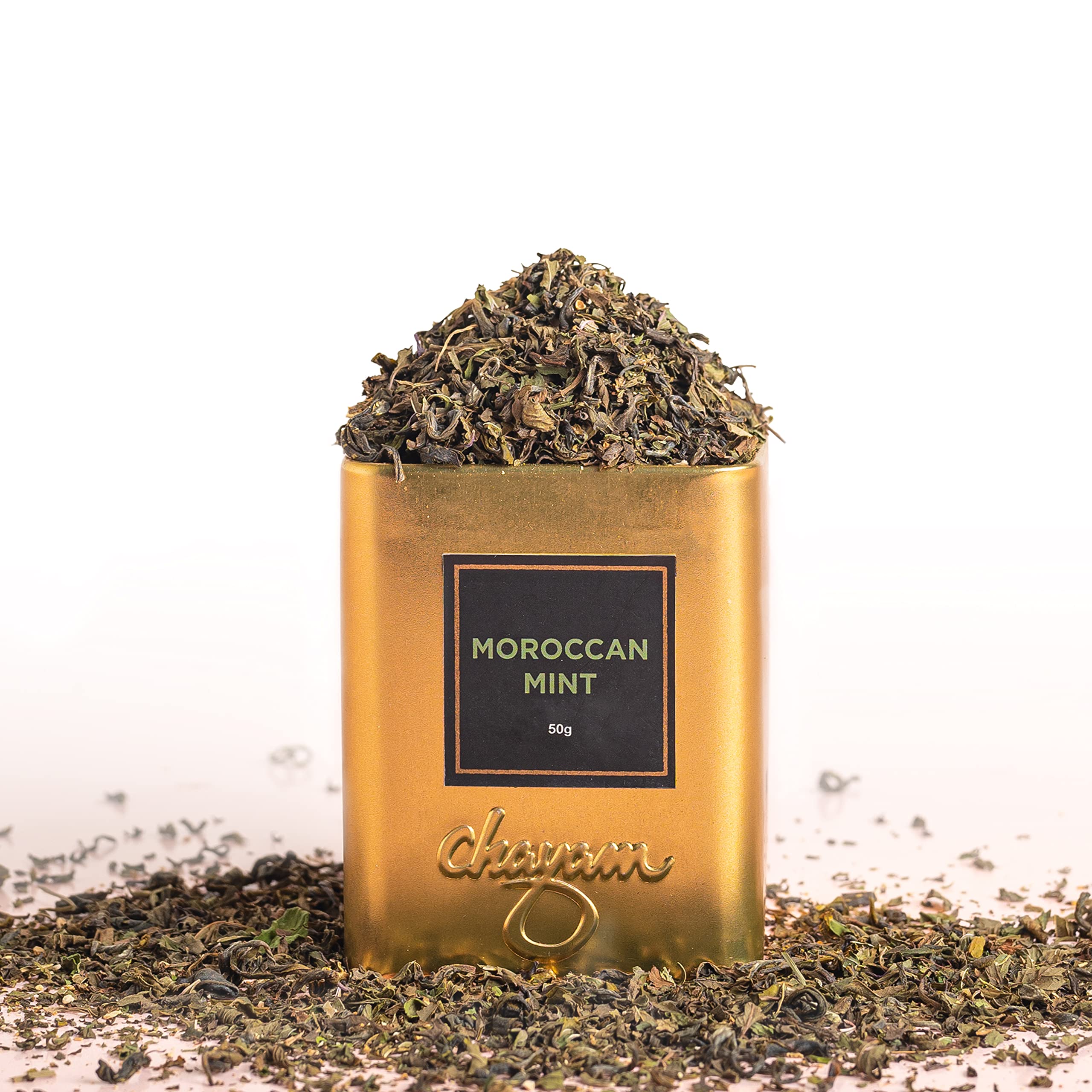CHAYAM Moroccan Mint Tea, 35g | Pure Spearmint Tea for PCOS & PCOD | Peppermint Tea Loose Leaf with Green Tea | Cool Mint Tea | Make Iced or Hot (B0BNQ3HLZN) Amazon Price History, Amazon Price Tracker