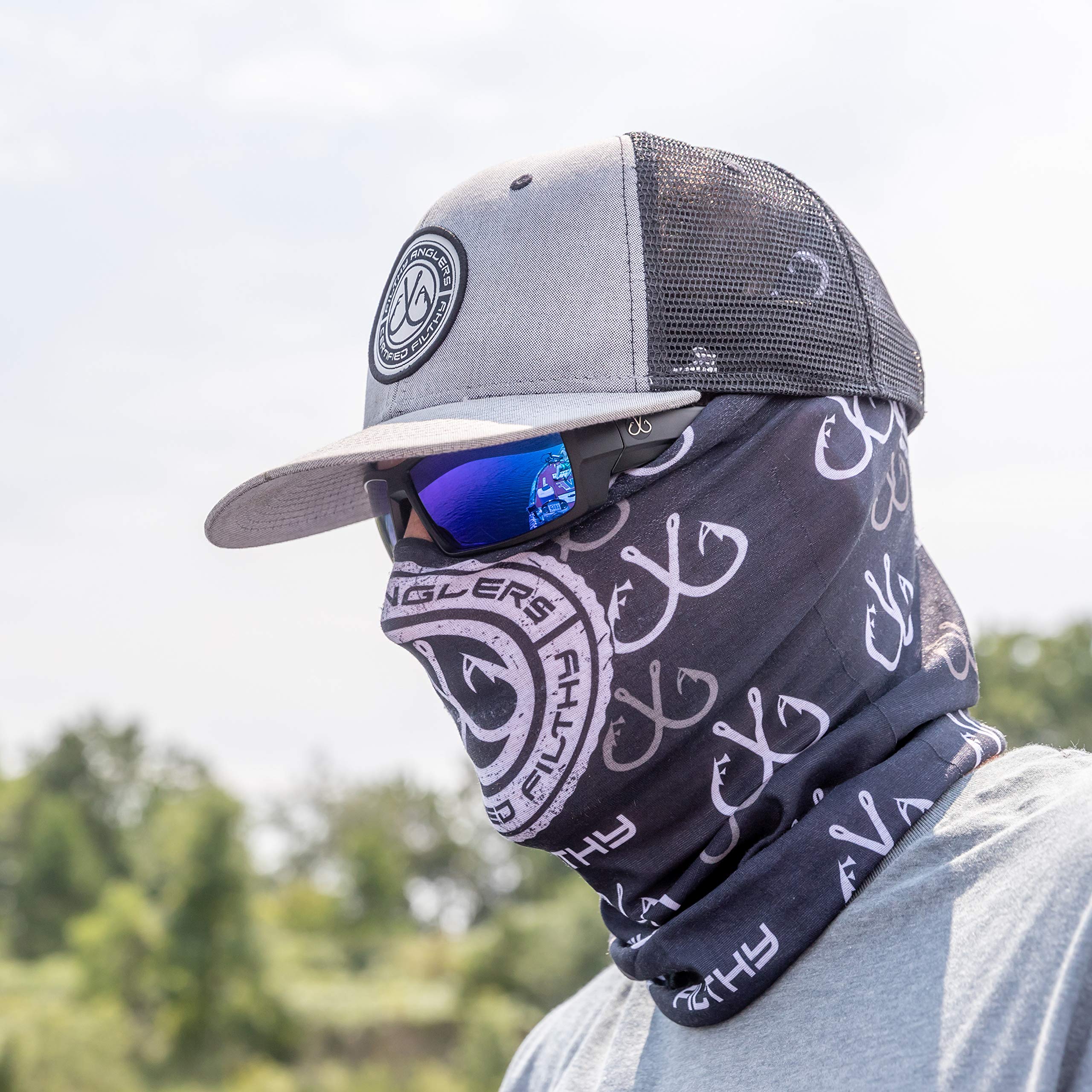 Amazon | Filthy Anglers 多機能釣り用バンダナ シームレスフェイス  