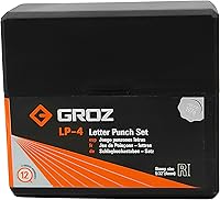 Vista 3 de Groz 26103 Sellos de letras de acero, 0.157 in
