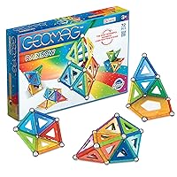 Geomag Rainbow Gioco di Costruzione Magnetico Bambino, Regalo bimbo bimba 5 6 7 8 9 10 11 12 13 anni