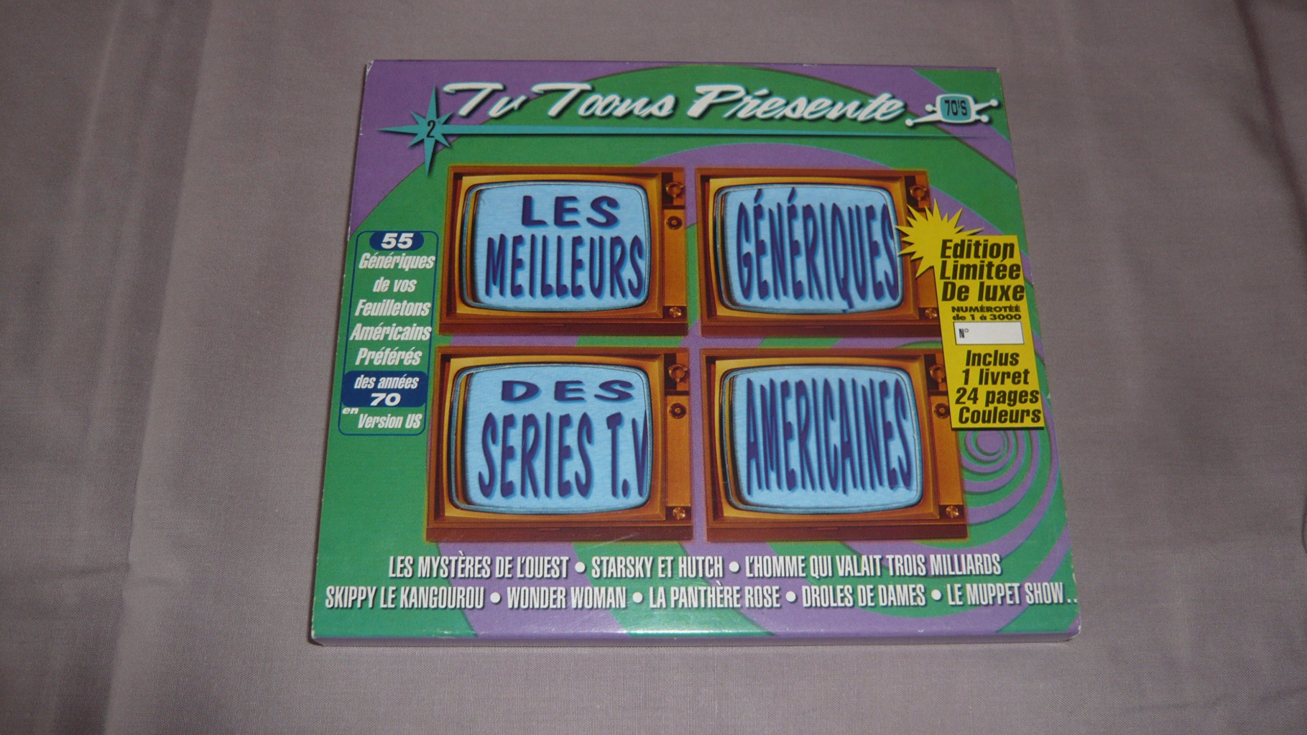 Les Meilleurs génériques des séries TV américaines 70's [Audio CD]