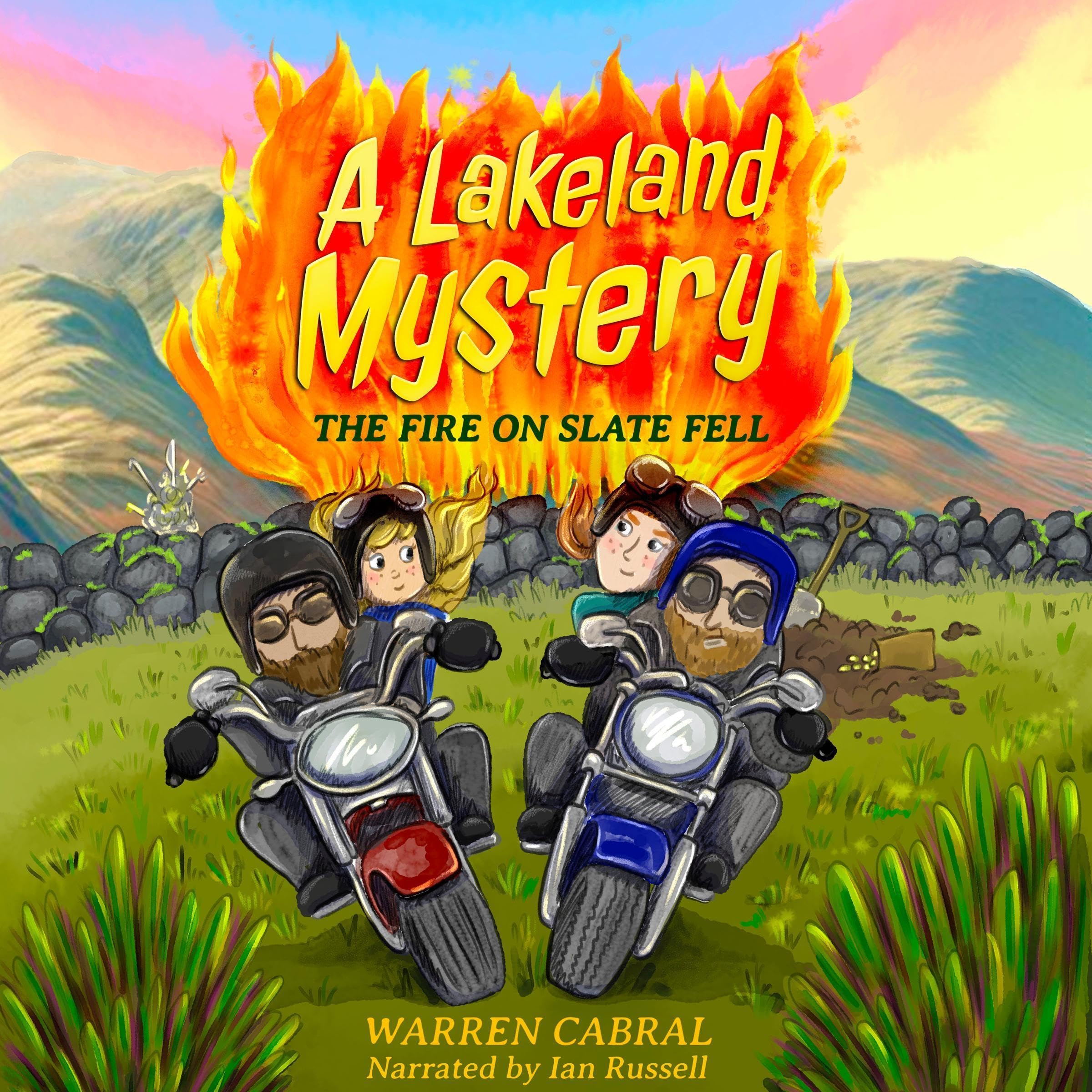 Cover art for The Fire on Slate Fell