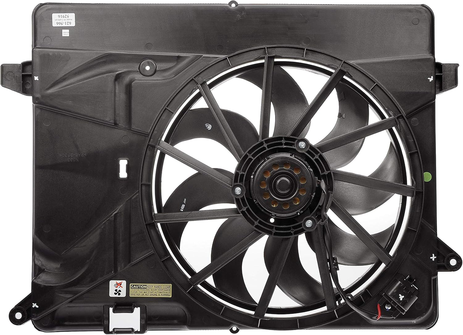 Dorman 621-566 Engine Cooling Fan Assembly Compatible with Select Buick / Chevrolet Models