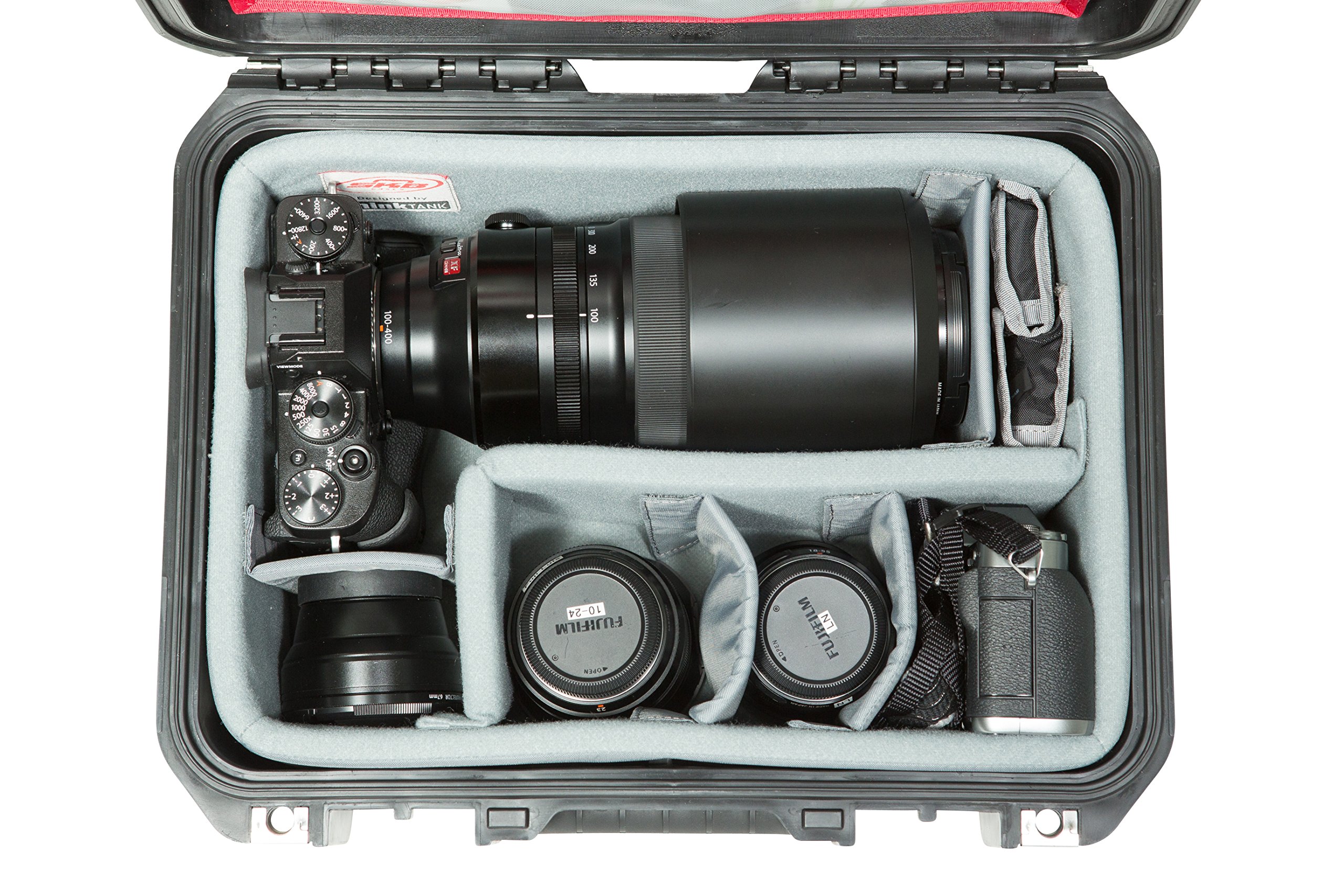 SKB Cases iSeries 1309-6 Schutzhülle mit Think Tank Designed Foto Trennwänden, Schwarz (3i-1309-6DT)