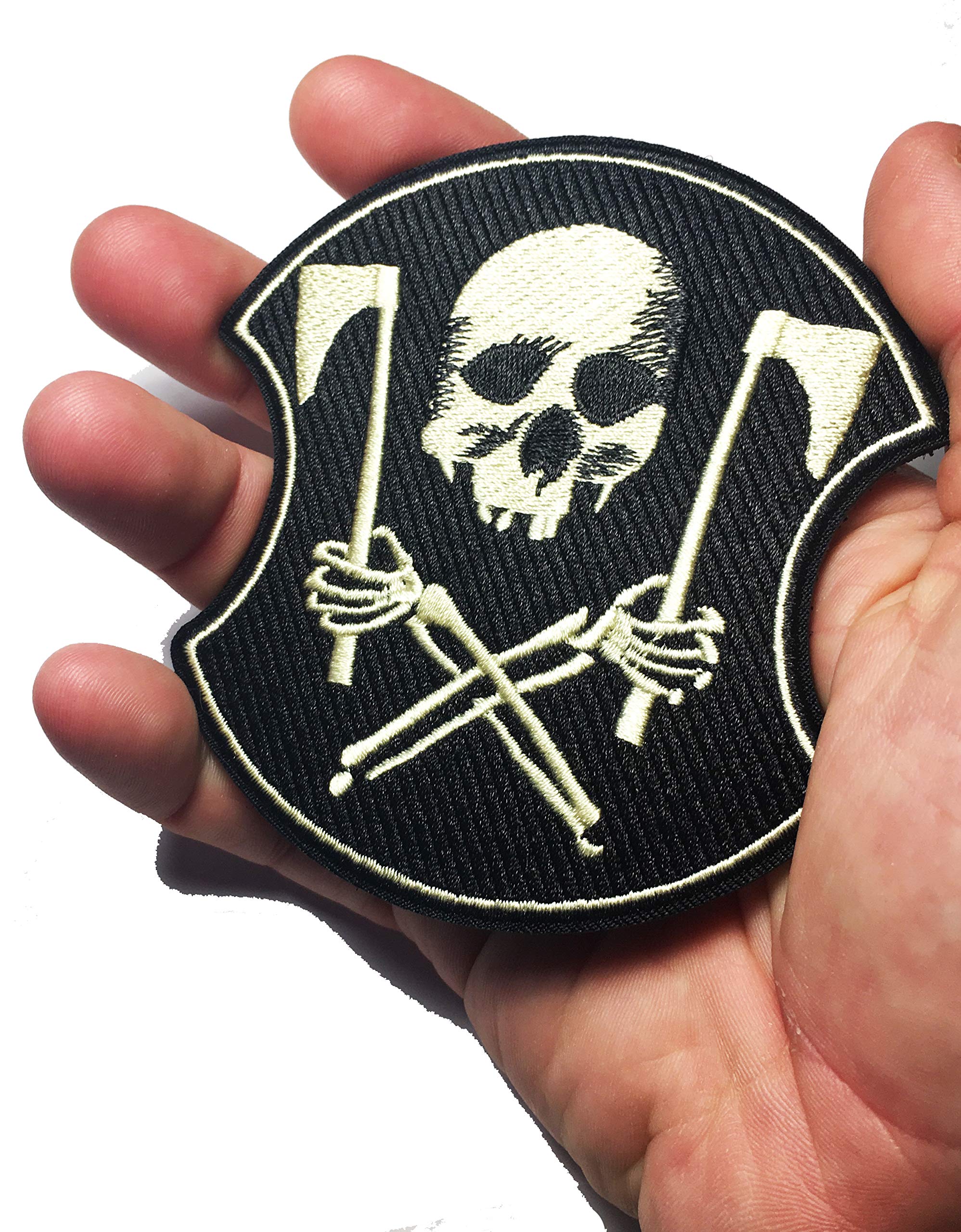 Premium Embroidered Norse Legend with Hatchets Morale Patch 4