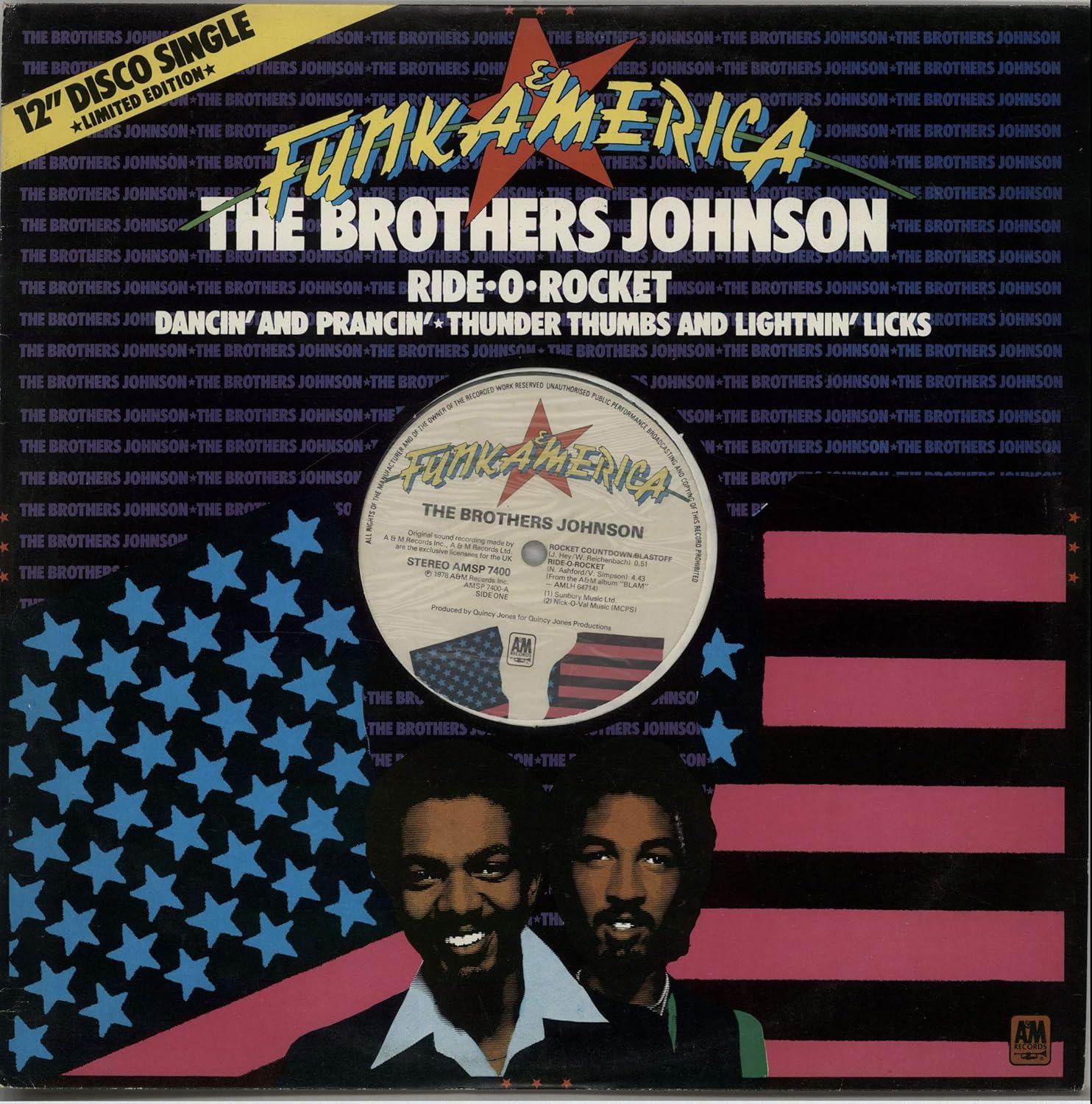 Brothers Johnson RideORocket / Dancin' And Prancin' / Thunder