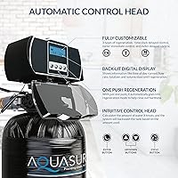 Vista 6 de Aquasure Harmony Series - Suavizador de agua de 48.000 granos para toda la casa con cabezal de control digital de alta eficiencia (48.000 granos)