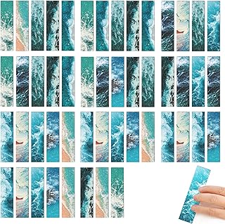 50PCS Calm Strips for Anxiety Sensory Stickers Calm Stickers for Relieve Adults Kids Teens Fidgets Stress Office&Classroom Supplies Anxiety Relief Items with Tactile Textured Surface Patterns(Sea) - Buy now