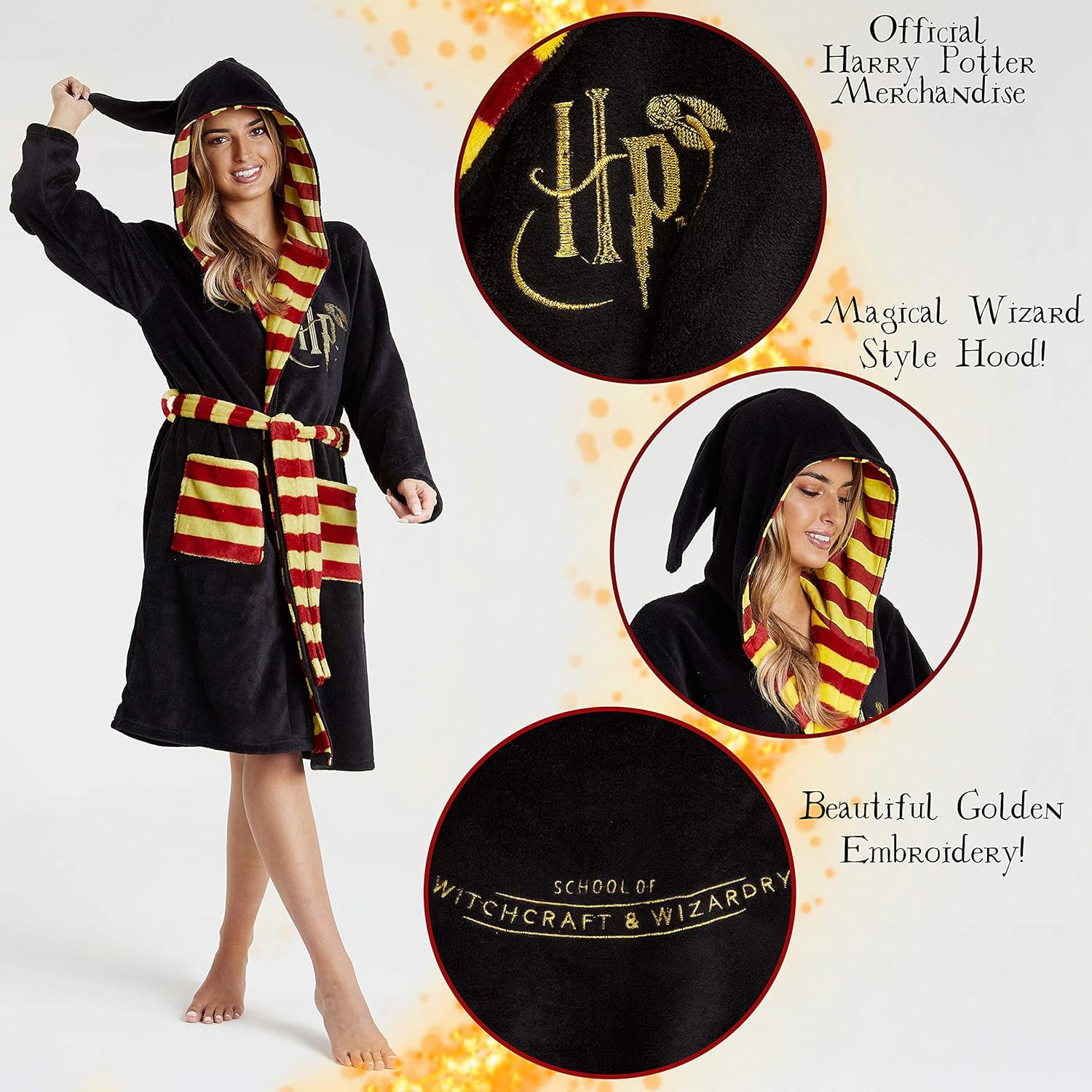 Harry Potter Roupão, roupão adulto de lã com capuz para mulheres ou homens em promoção! Veja a oferta e mais achadinhos de Moda íntima 2 Hoje é o melhor dia para comprar Harry Potter Roupão, roupão adulto de lã com capuz para mulheres ou homens com aquele preço maroto! Promoção! Aproveite a oferta! 2