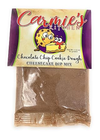 Carmies Kitchen Chocolate Chip Cookie Dough Cheesecake Dip Mix