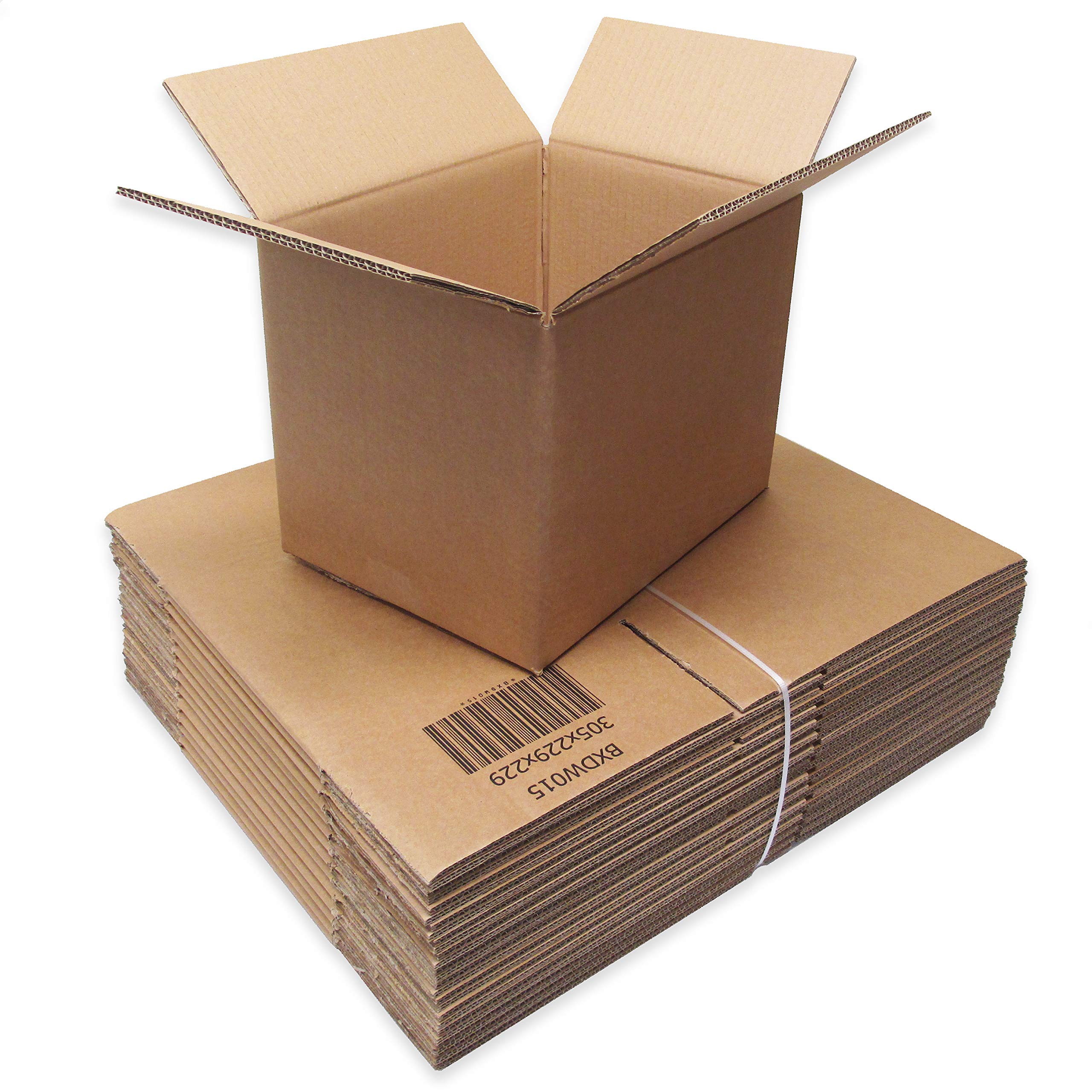 W.E. Roberts Double Wall Packing Cartons Flat-Packed [Pack of 15] (305 x 229 x 229mm)