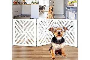 Bundaloo Freestanding Dog Gate Expandable Fence