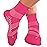 TechWare Pro Ankle Compression Socks - Plantar Fasciitis Sock & Foot Support (S, Pink/White)