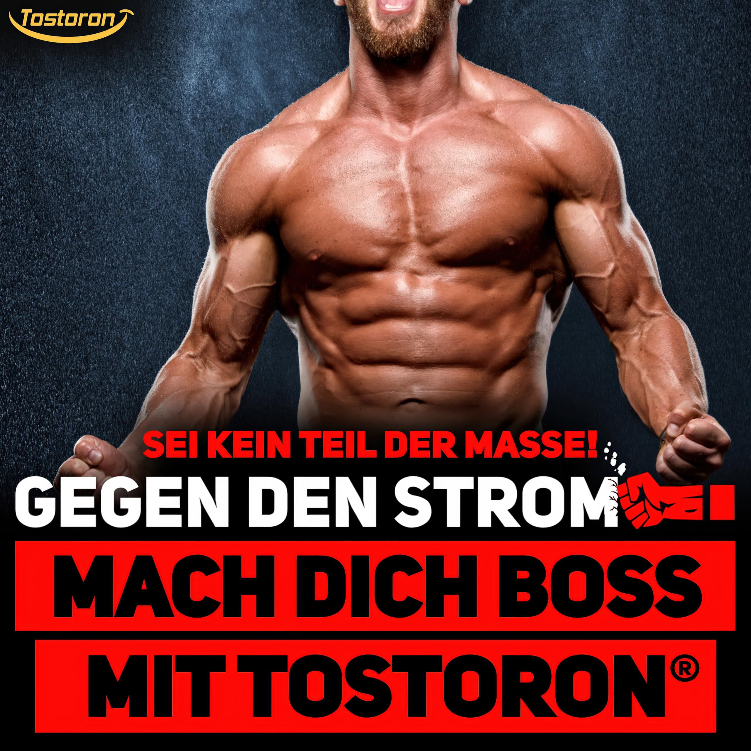 Tostoron MACA 6000 SCHWARZ HOCHDOSIERT 120 Kapseln, Tribulus, Cordyceps, Ginseng, Ginkgo, Pinienrinde, Vitamin C, Selen, Zink, 1 Dose (1x95,9g)