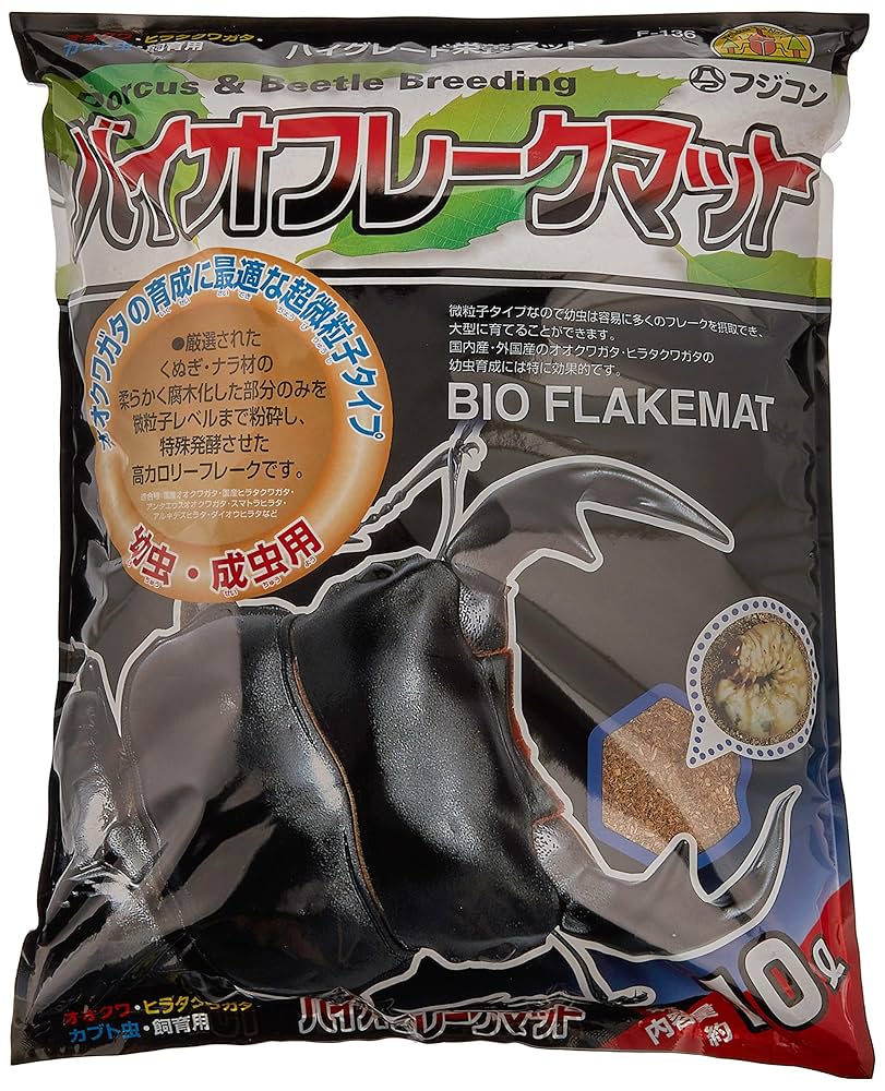 Amazon | フジコン 昆虫マット バイオフレークマット 10リットル