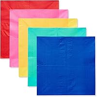 Vista 2 de American Greetings Servilletas de almuerzo arcoíris de 50 unidades Servilletas de almuerzo multicolor