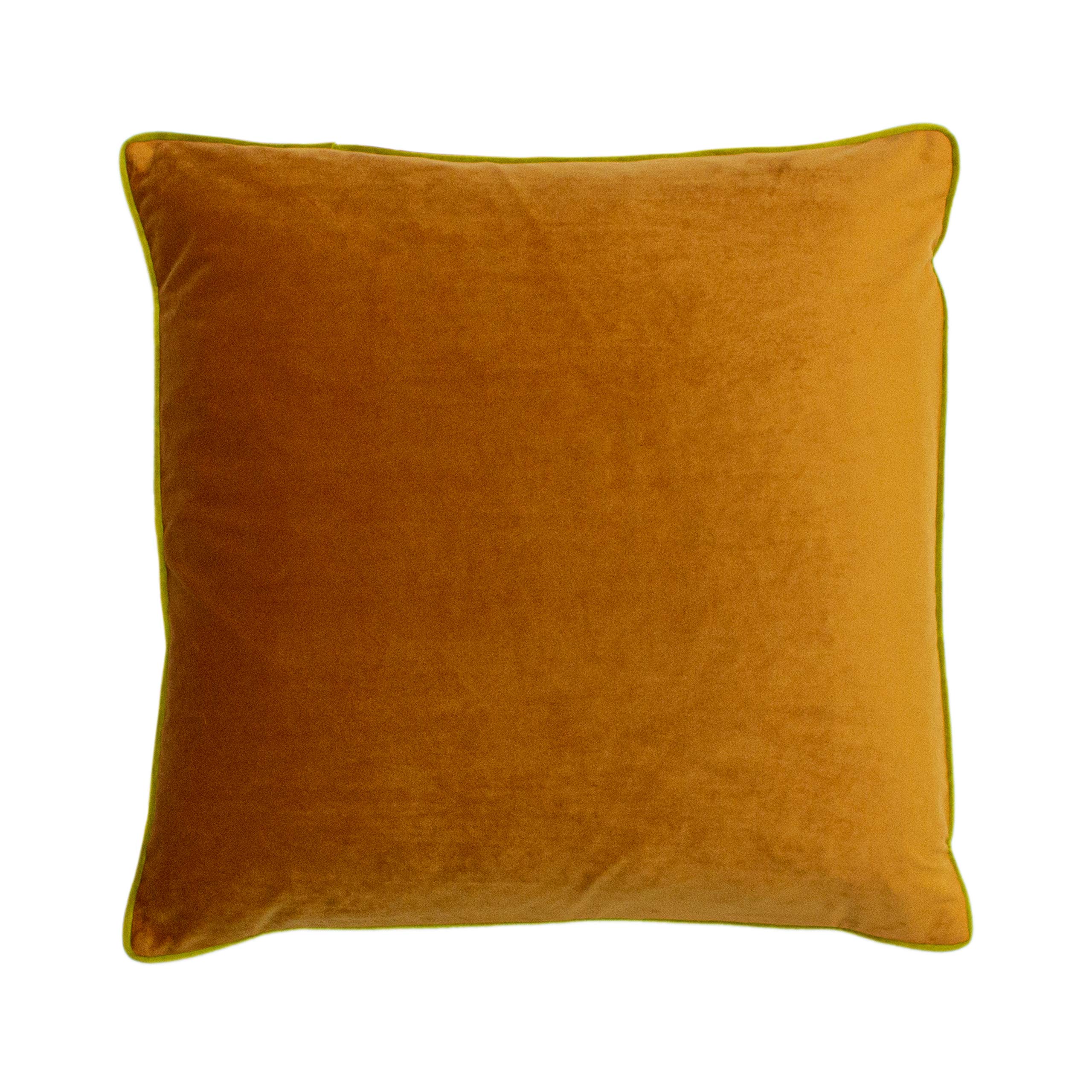 B&Q - Furn. Gemini Velvet Double-Piped Feather Filled Cushion
