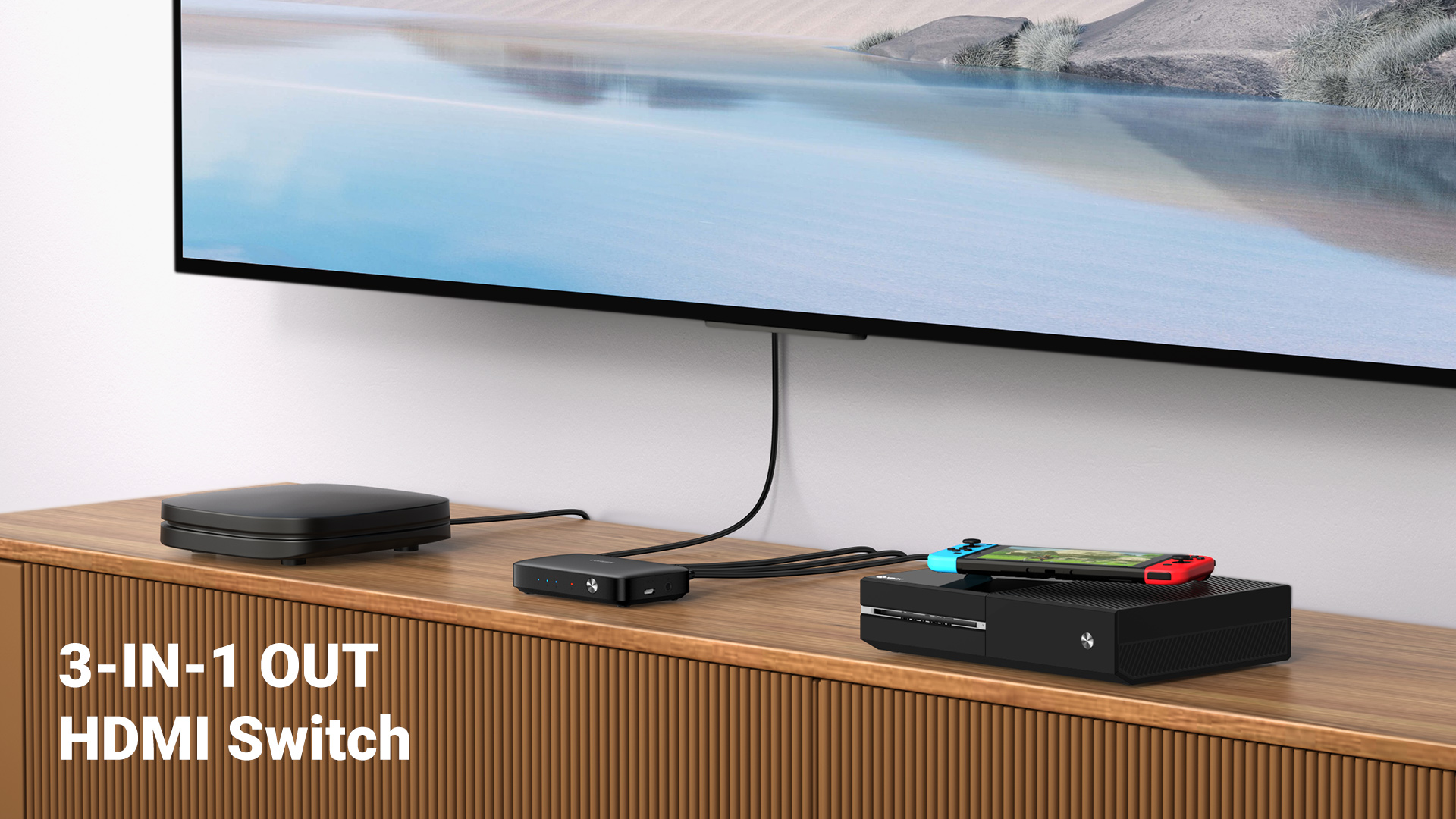 HDMI Switch 3 in 1 out 4K 30Hz | Switches Manufacturer