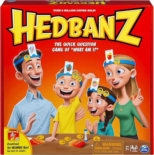 Spin Master Games HedBanz Game