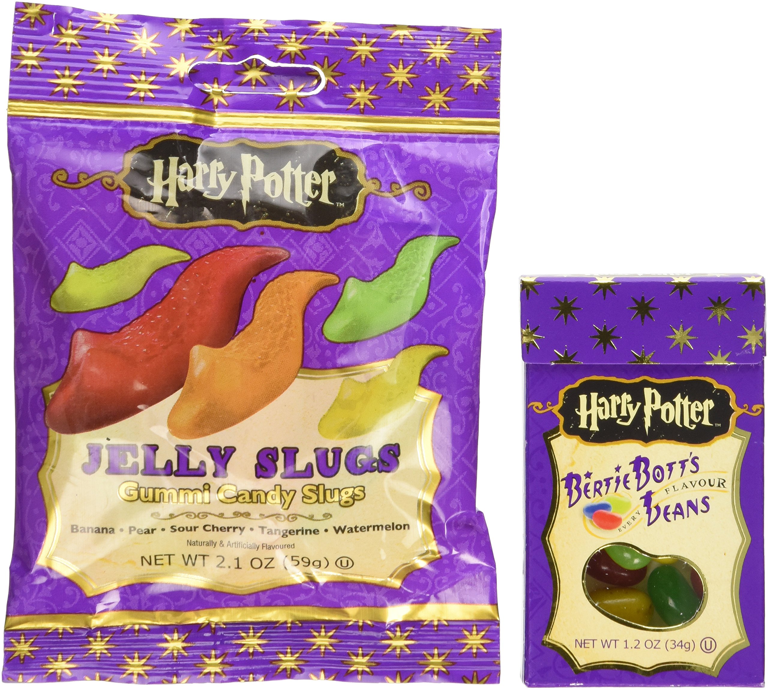 Buy Jelly Belly Harry Potter Bertie Bott's & Jelly Slugs Candy Pack