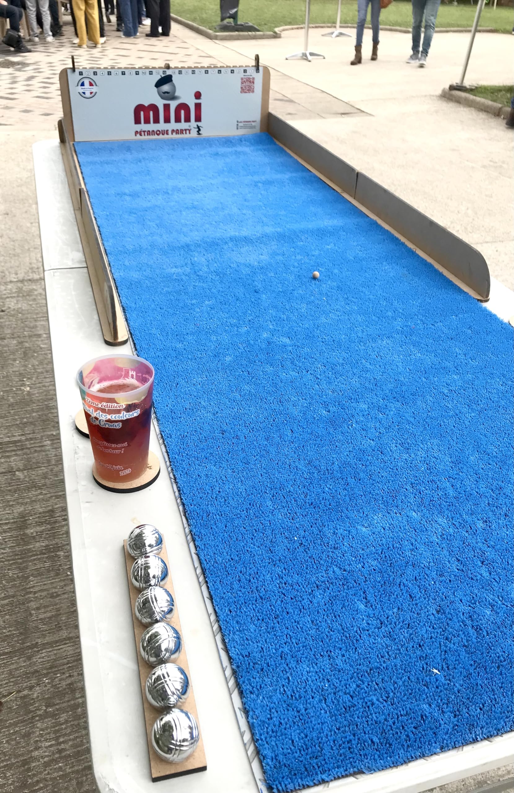 Kit Pliant de Mini Pétanque de Table