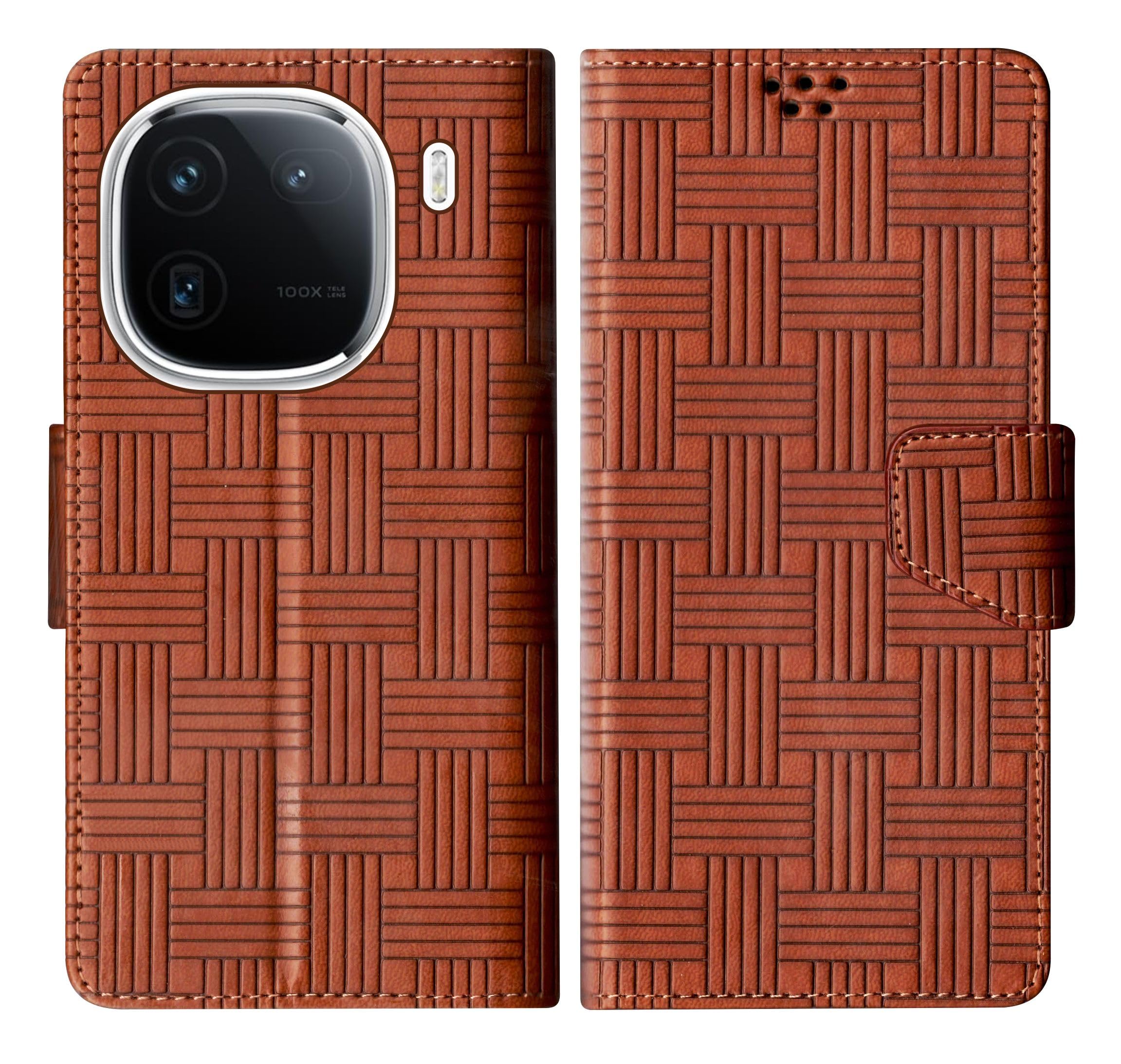 SBMSFlip Cover for iQOO 12 5G Back Cover Case with Magnatic Closure | Inbuilt Stand | Card & Money Pocket (Mat Tan) (B0CQCGM4RY) Amazon Price History, Amazon Price Tracker
