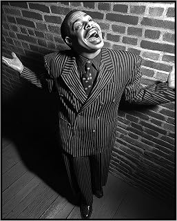 Posterizer 1 pcs - black and white Cab in a suit inspired art -3 jazz poster - Musical Art Collection - Vintage Art - Studio Bedroom Living Room Decor-08x10 unframed wall art