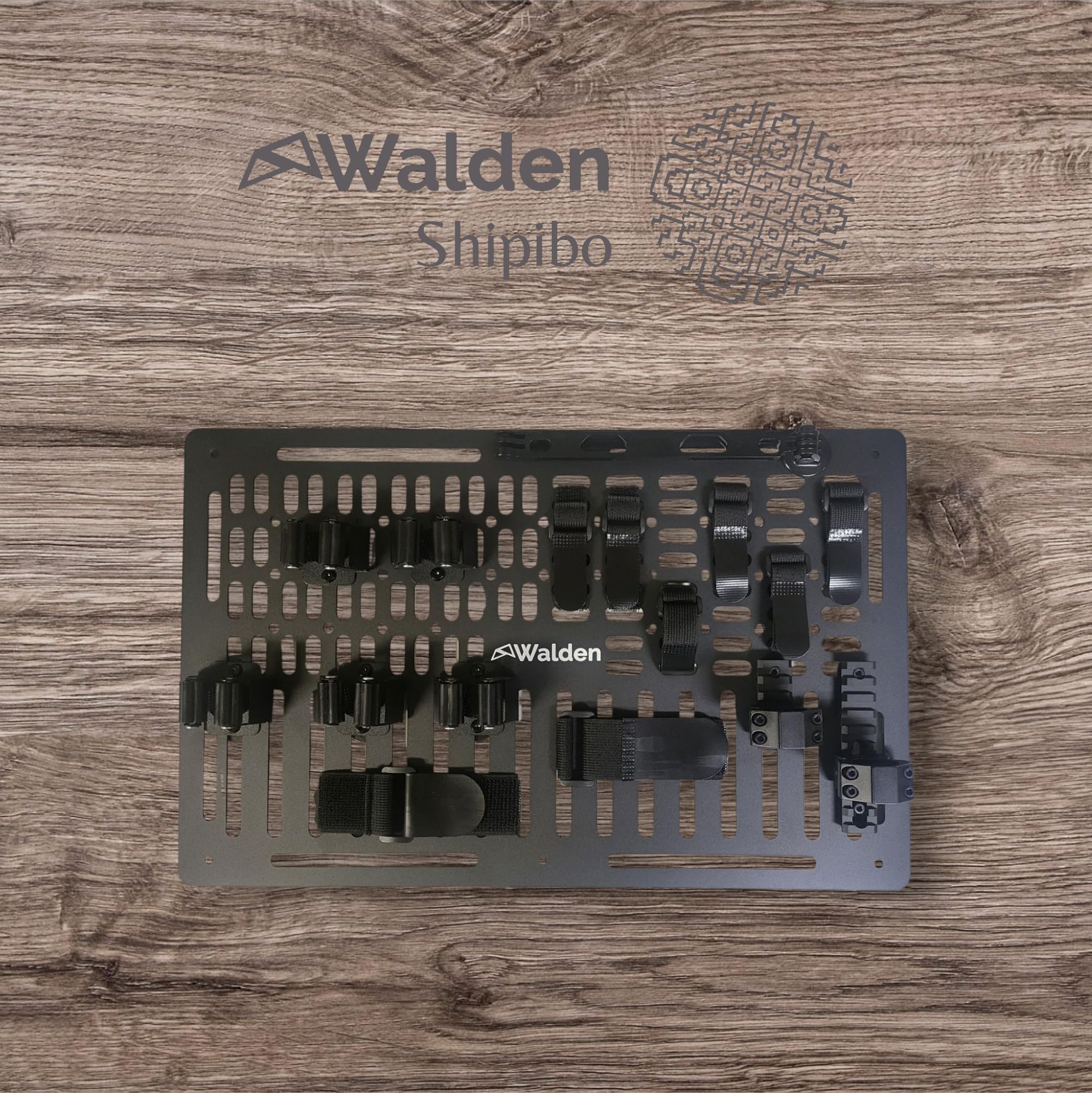 ●新品●46～60L アルミコンテナ用 L サイズ　上蓋パネル　穴あけにも対応 Amazon.co.jp: ガレージギア Walden shipibo 46L～60Lアルミ