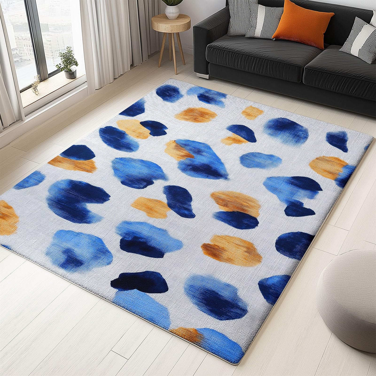 Moquette chambre et tapis de salon lavable 140x200 pour entrée cuisine et bureau