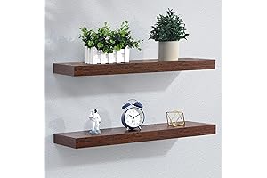 10 Inch Deep Floating Shelves - Ultimate Storage Solution