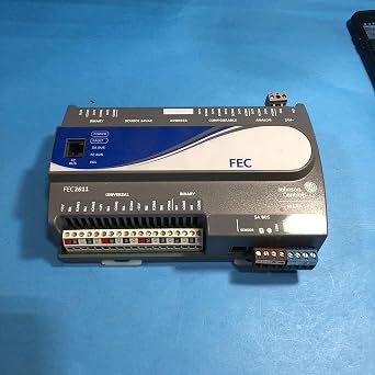 JOHNSON CONTROLS MS-FEC2611-0 Field Equipment Controller, 17POINT, 6INPUT, 24VAC, DIN Rail Mount, METASYS, Replaces PN