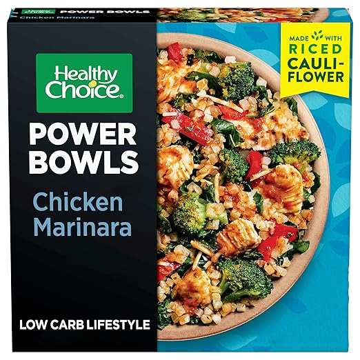 Healthy Choice Power Bowls Chicken Marinara With Riced