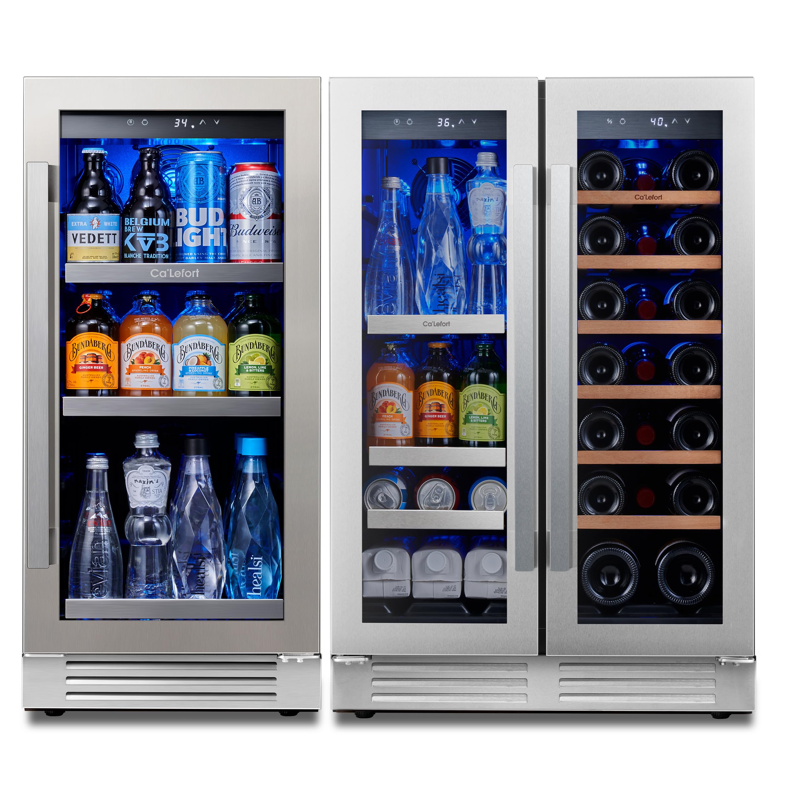 Ca'Lefort CLF-BS15R-WF24-3 7.1 cu ft Wine Cooler