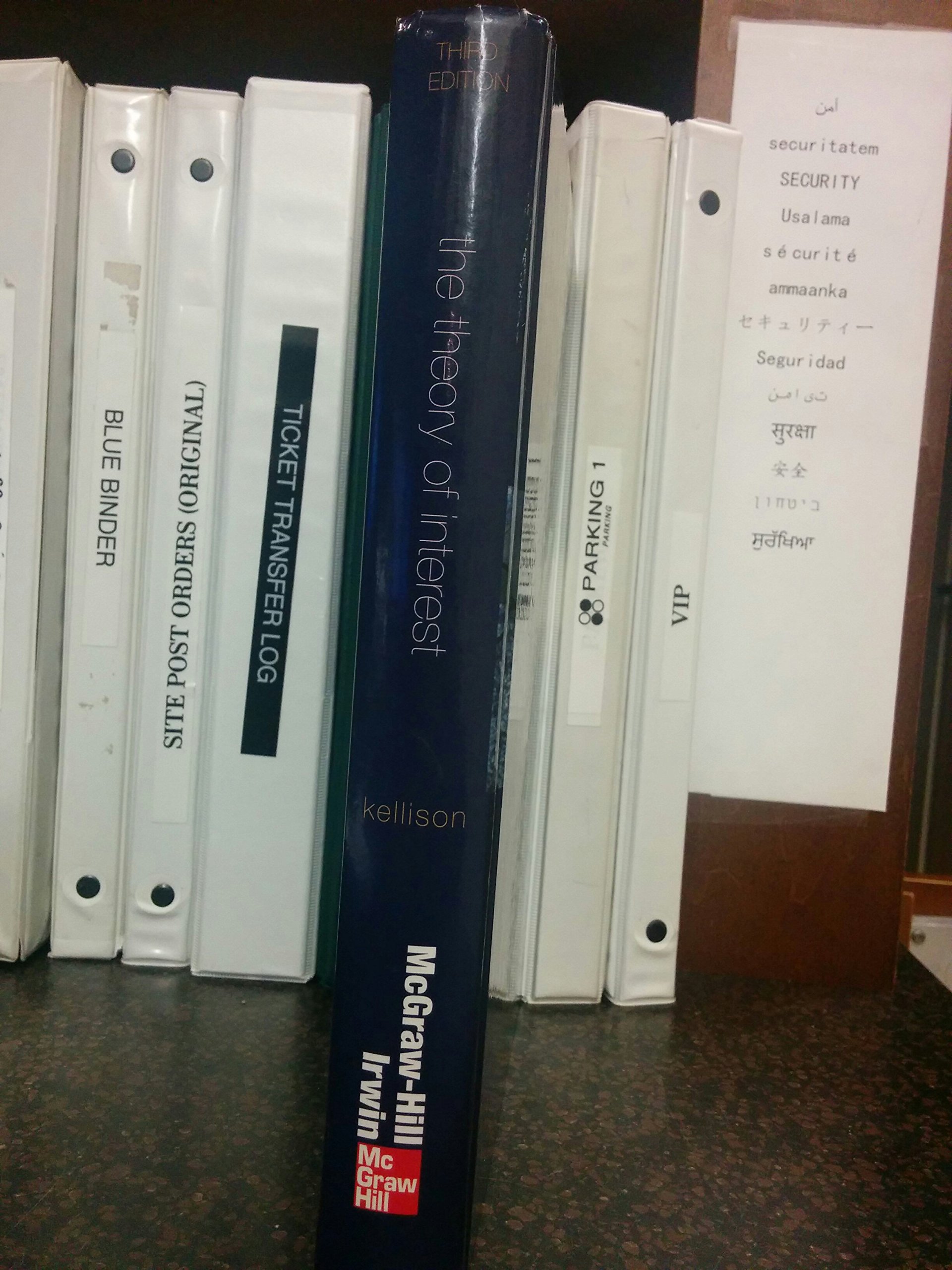 Theory of Interest