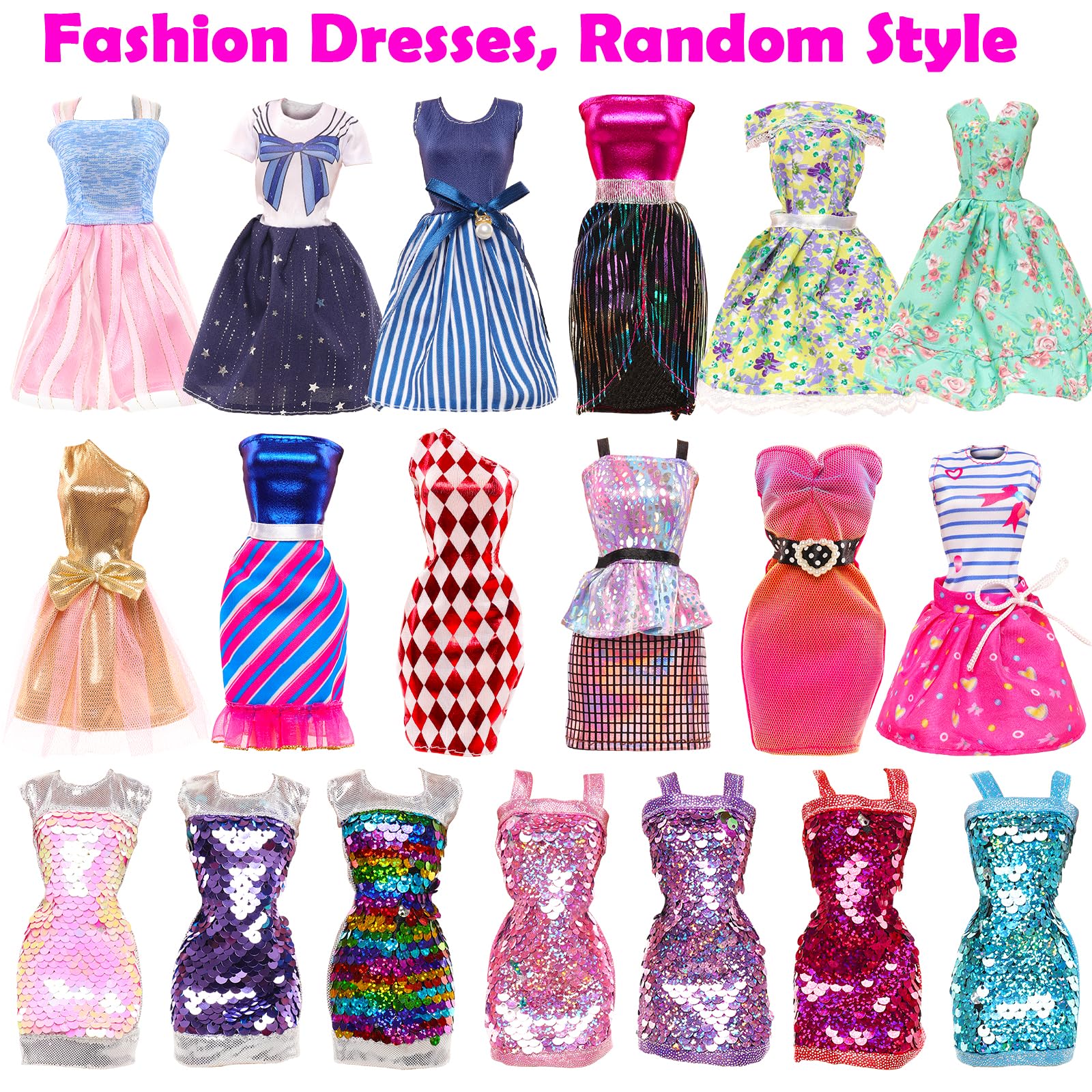 人形用ドレス(豪華なレース付き) 洋人形用洋服とボネセット　和人形にも可愛い服 人形用ドレス(豪華なレース付き) 洋人形用洋服とボネセット 和人形に