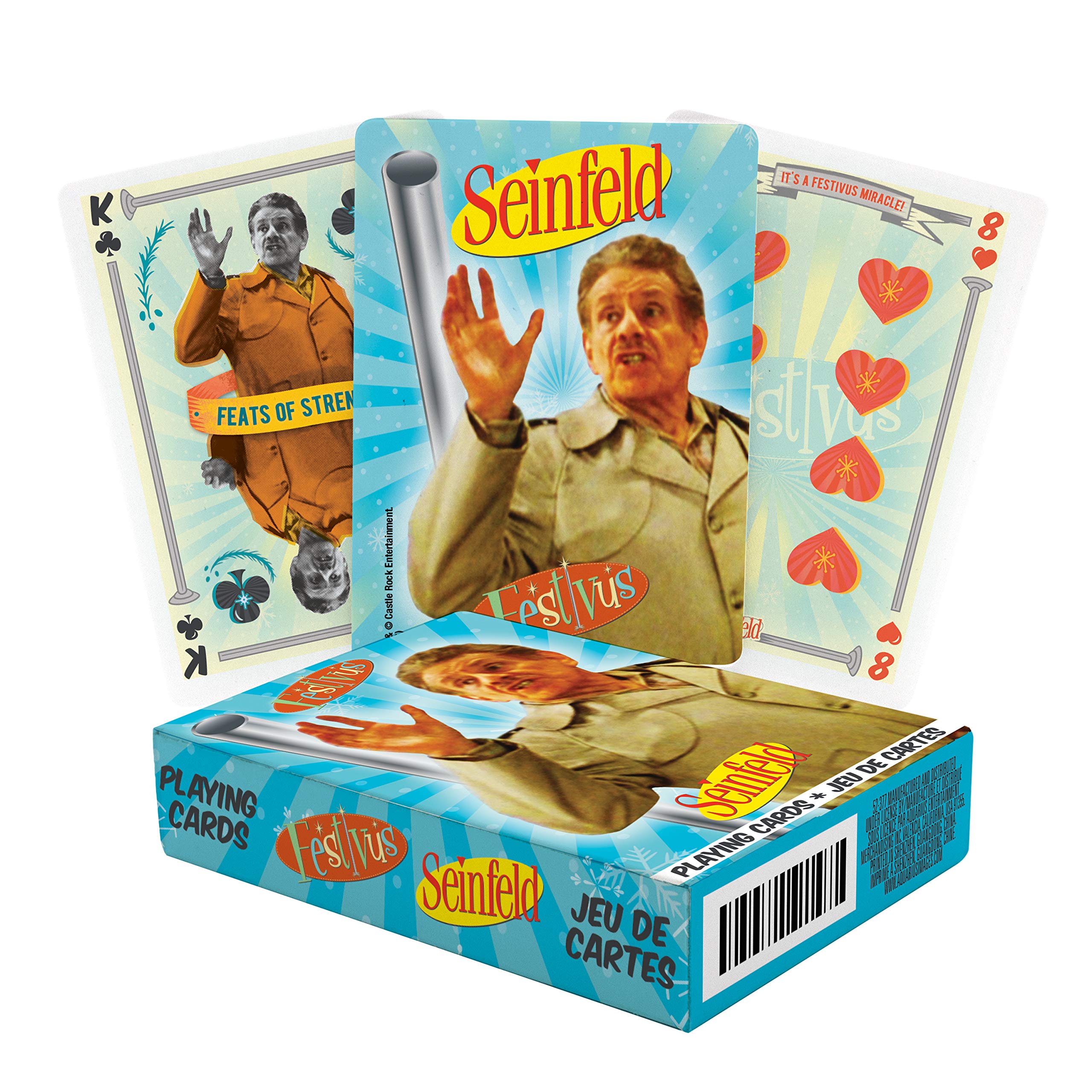 AQUARIUS Seinfeld Festivus Playing Cards