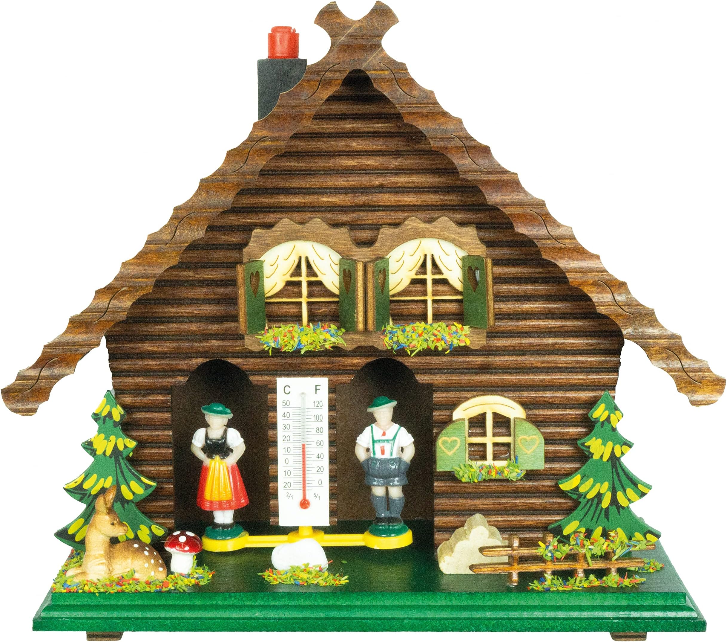 German BlackForest weather house TU 818